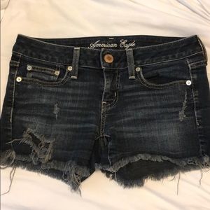 american eagle jean shorts